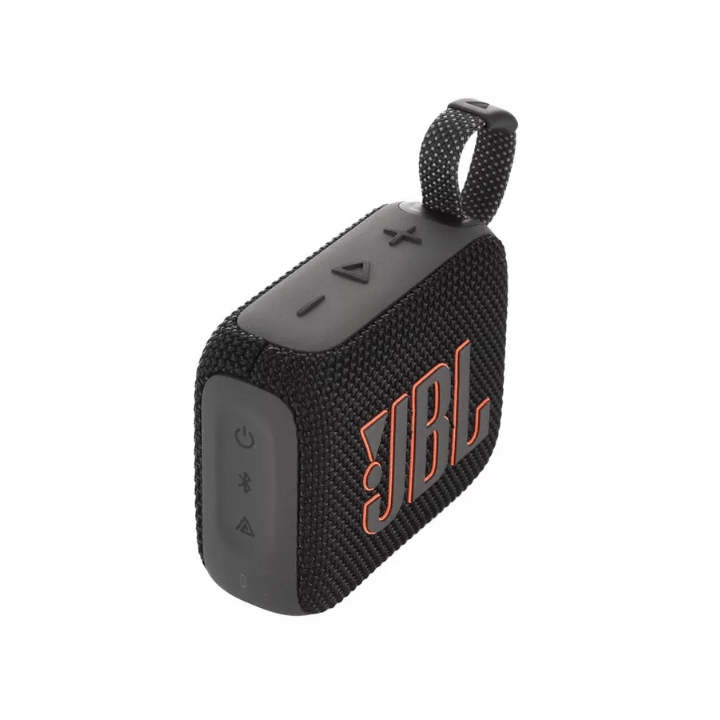JBL - Go 4 Portable Bluetooth Speaker - Black