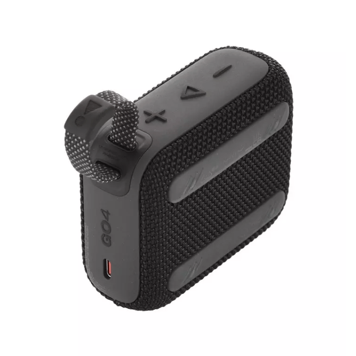 JBL - Go 4 Portable Bluetooth Speaker - Black