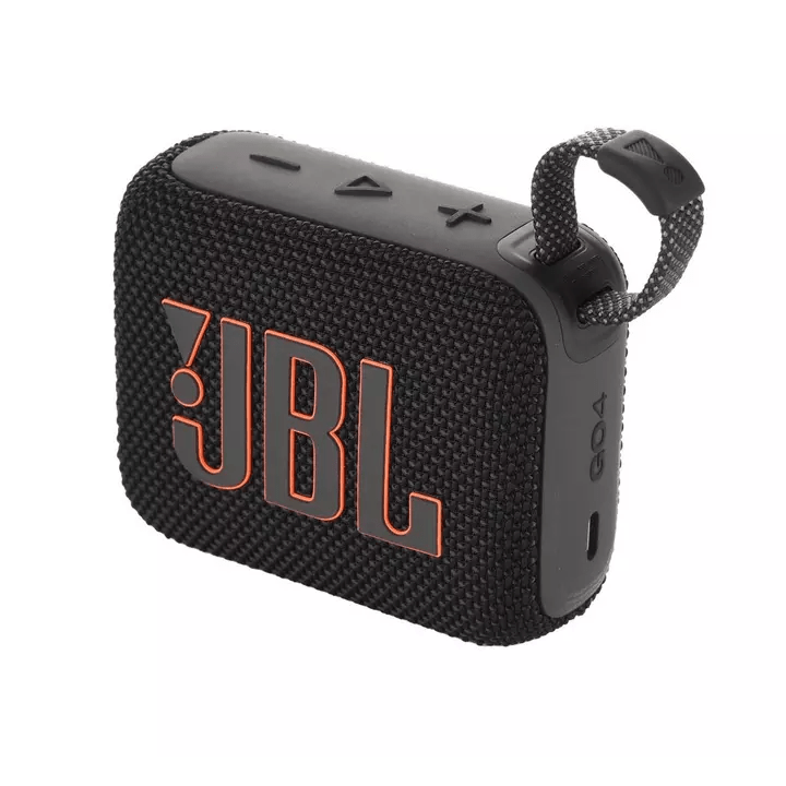 JBL - Go 4 Portable Bluetooth Speaker - Black